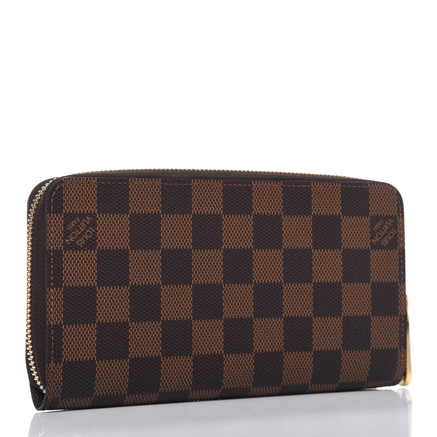 Louis Vuitton Damier Ebene Zippy Wallet 3 of 9