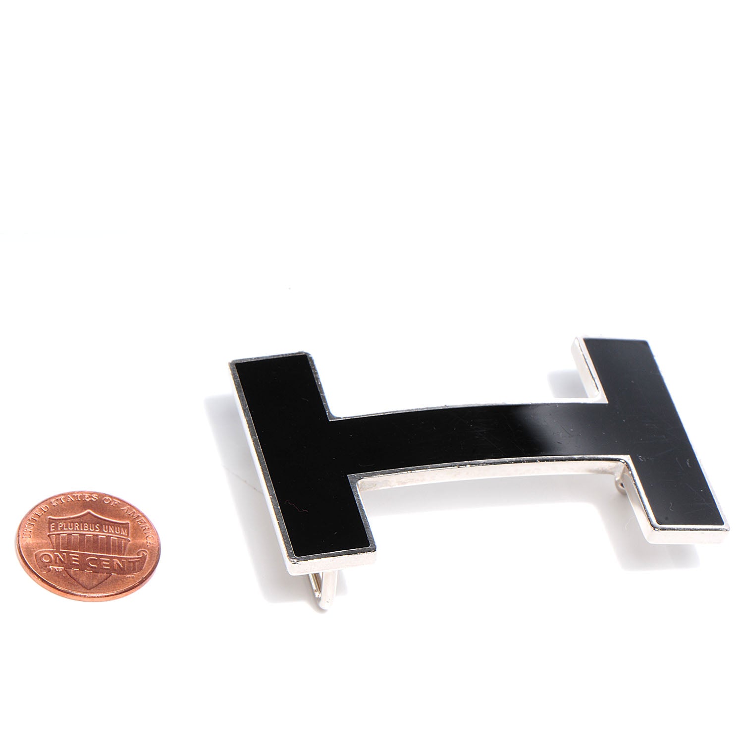 Hermes Quizz Enamel H Belt Buckle Black 2 of 6