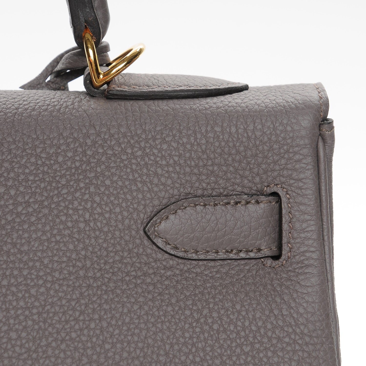 Hermes Togo Kelly Retourne 32 Etain 25 of 30