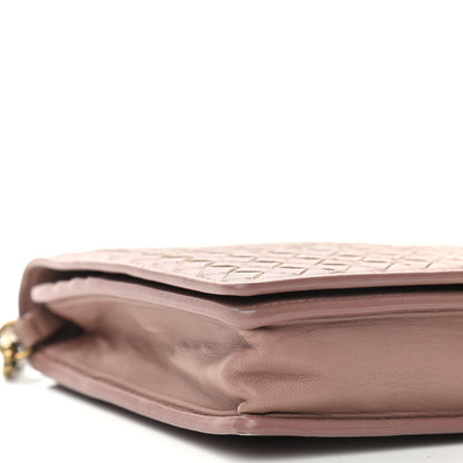 Bottega Veneta Nappa Intrecciato Chain Wallet Deco Rose 9 of 10