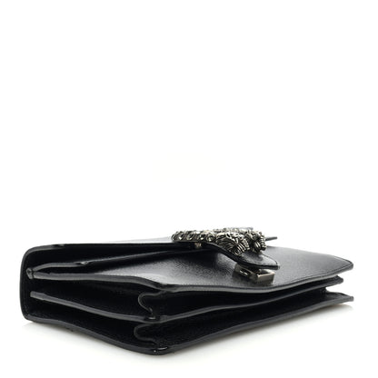 Gucci Pebbled Calfskin Small Dionysus Shoulder Bag Black 4 of 12