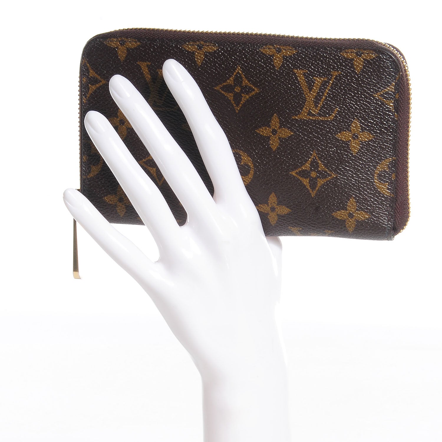 Louis Vuitton Monogram Zippy Compact Wallet 2 of 8