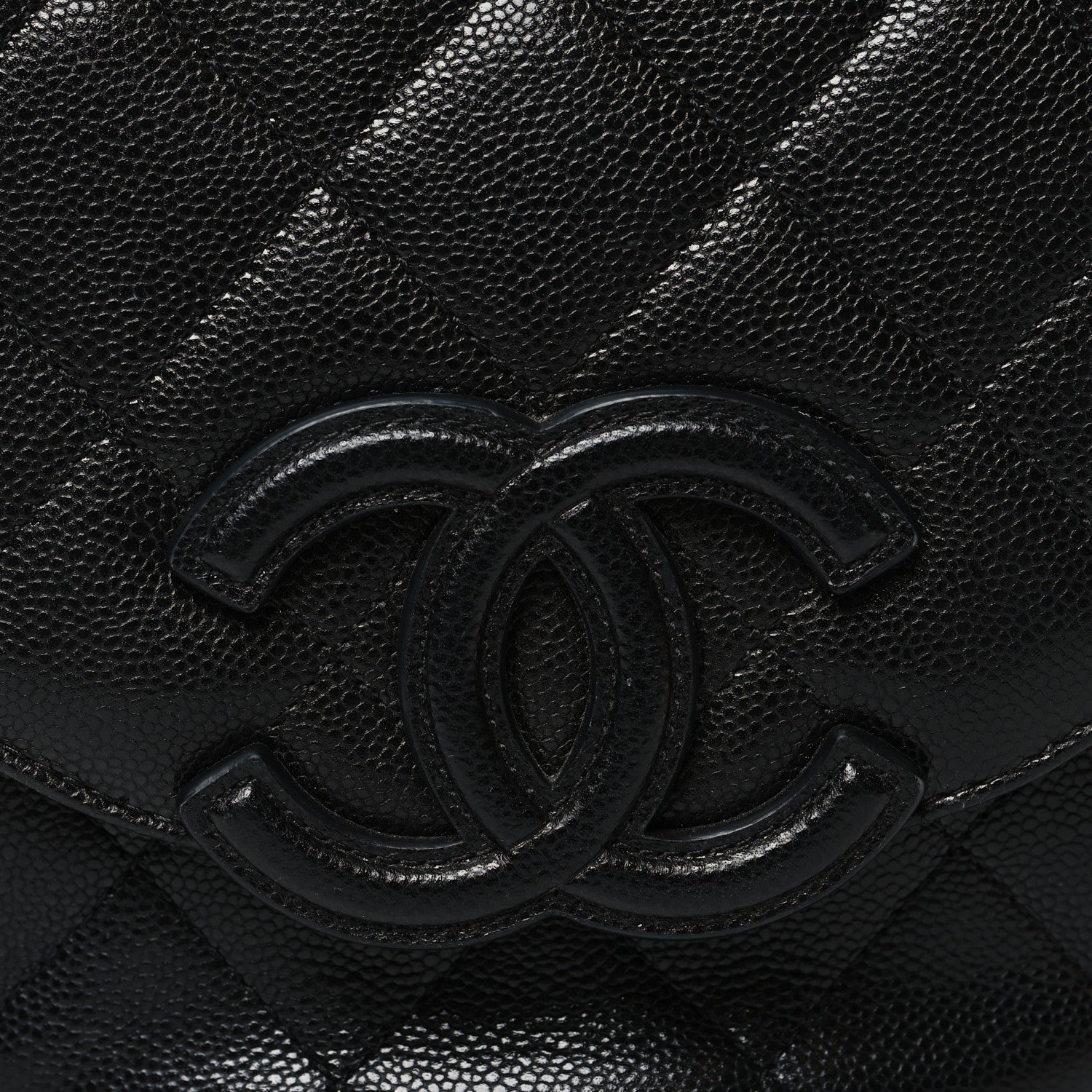 Chanel Caviar Quilted Small Messenger Flap Black 8 of 11