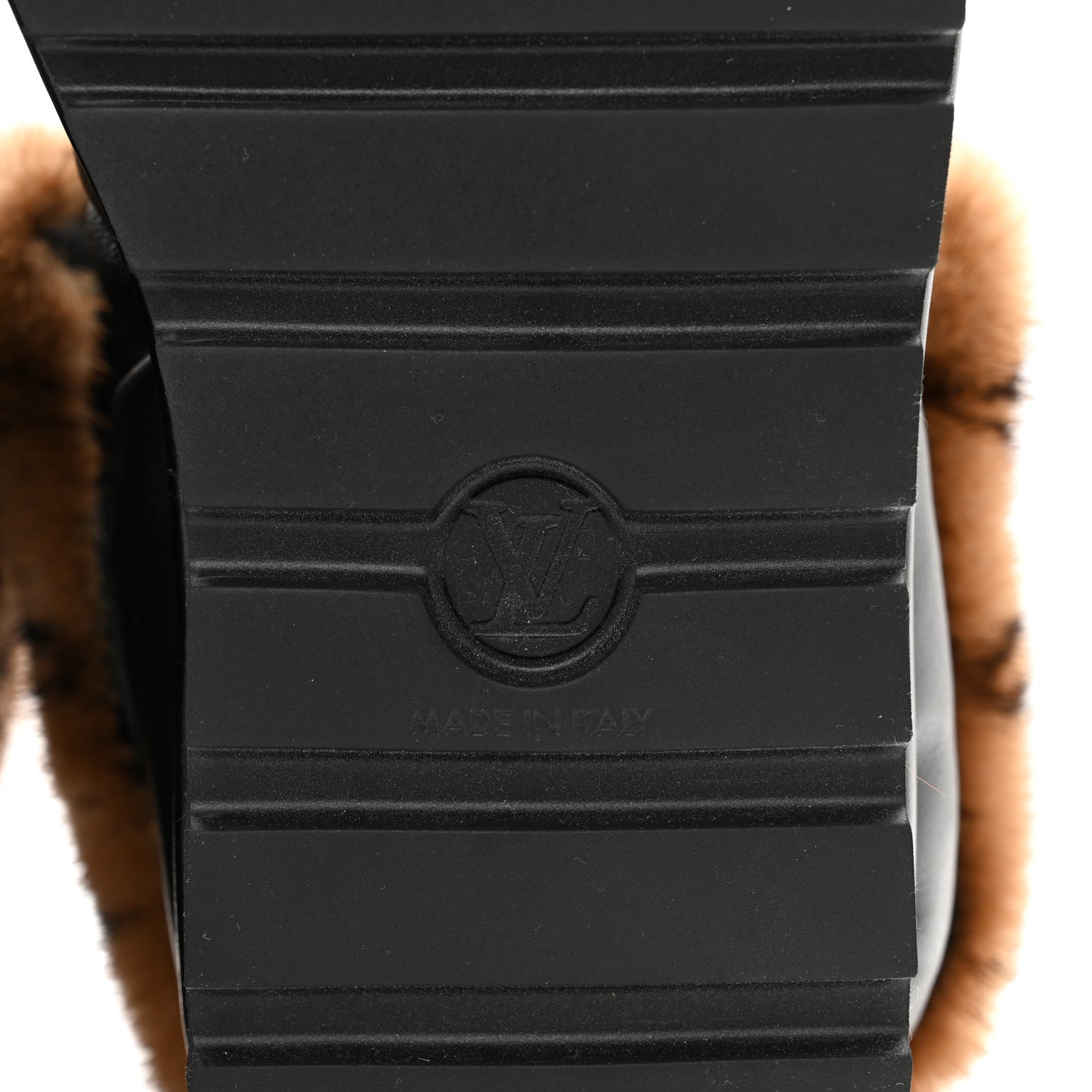 Mink Fur Lambskin Quilted Pillow Ankle Boots 38 Black