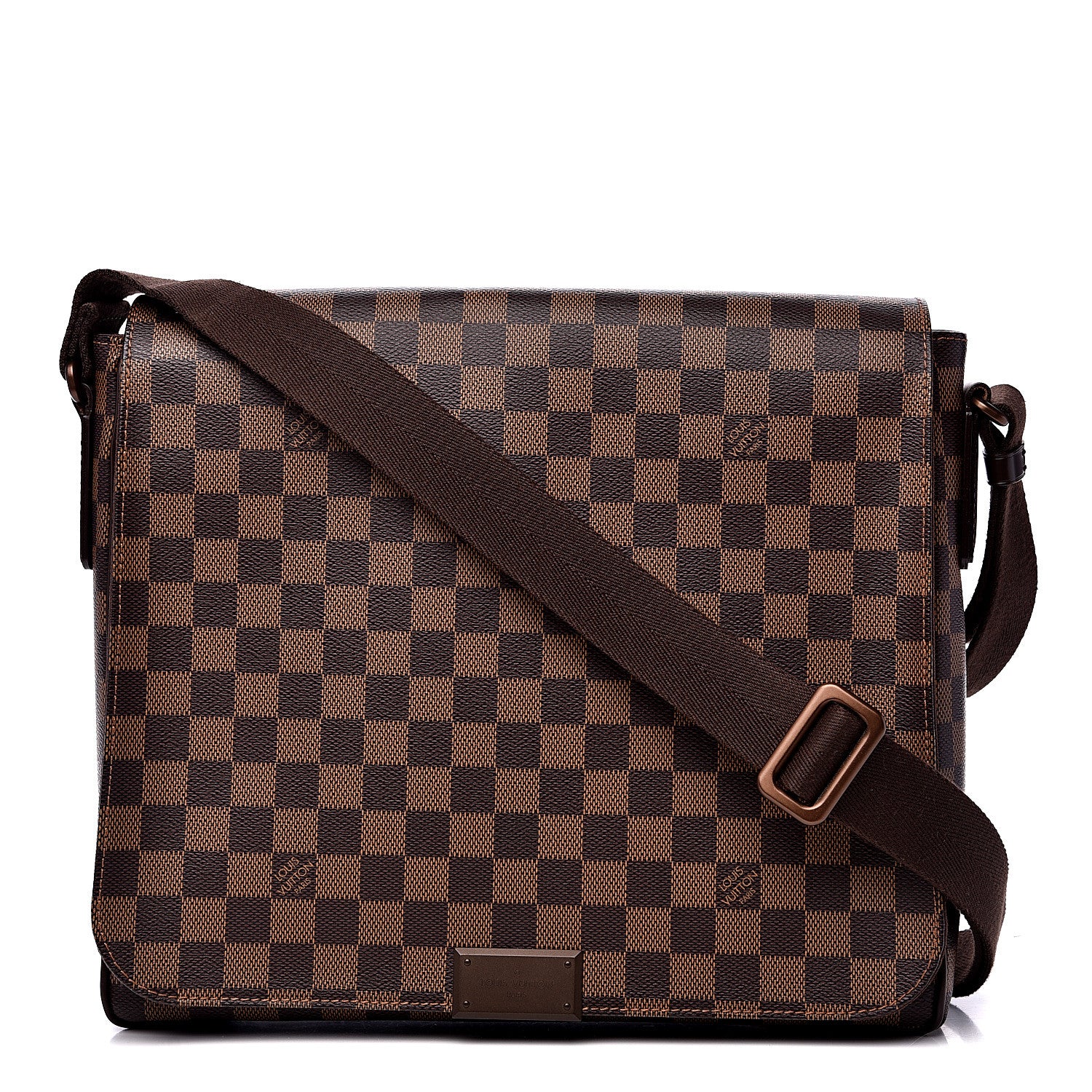 Louis Vuitton Damier Ebene District MM 1 of 9