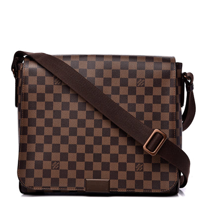 Louis Vuitton Damier Ebene District MM 1 of 9