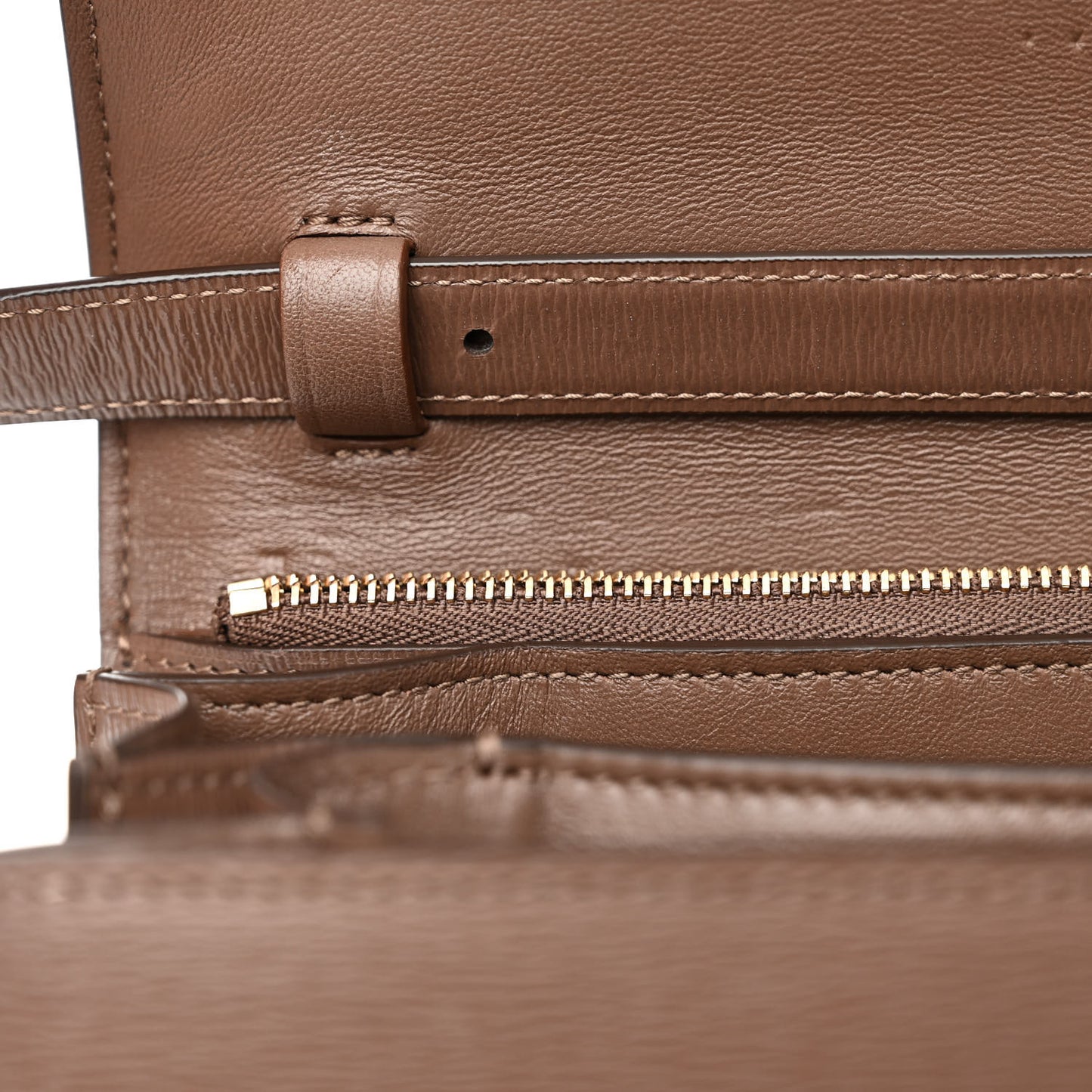 Liege Calfskin Medium Classic Box Flap Bag Glazed Nut