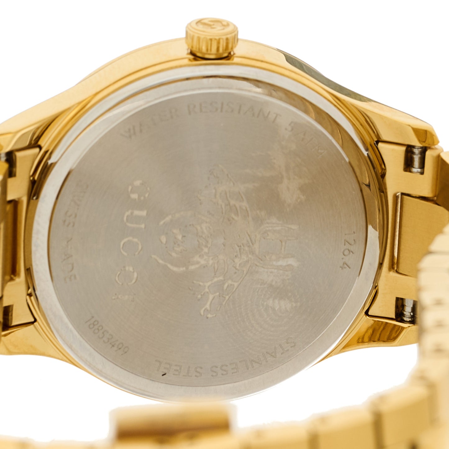 Stainless Steel 32mm G-Timeless Bee Quartz Watch Gold