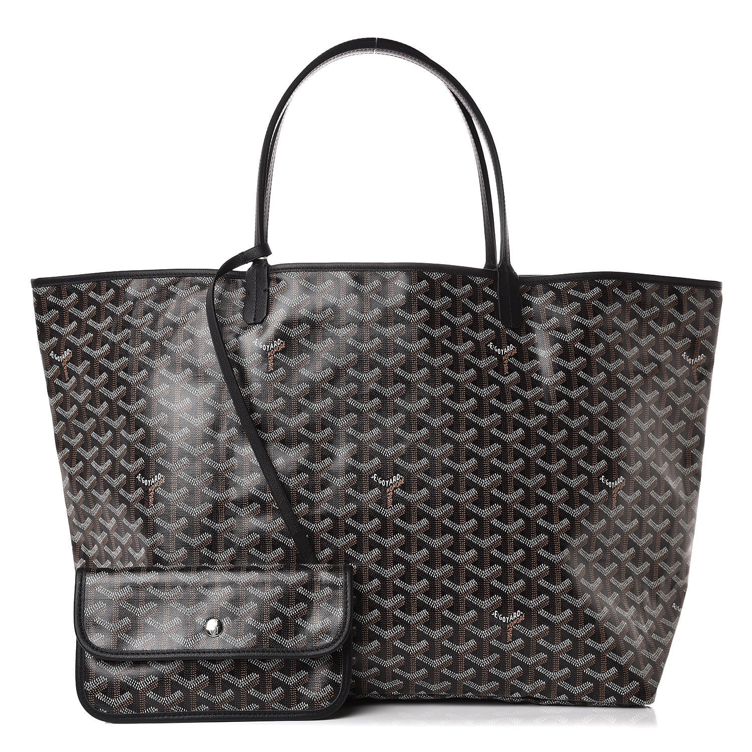 Goyard Goyardine Saint Louis GM Black 1 of 11