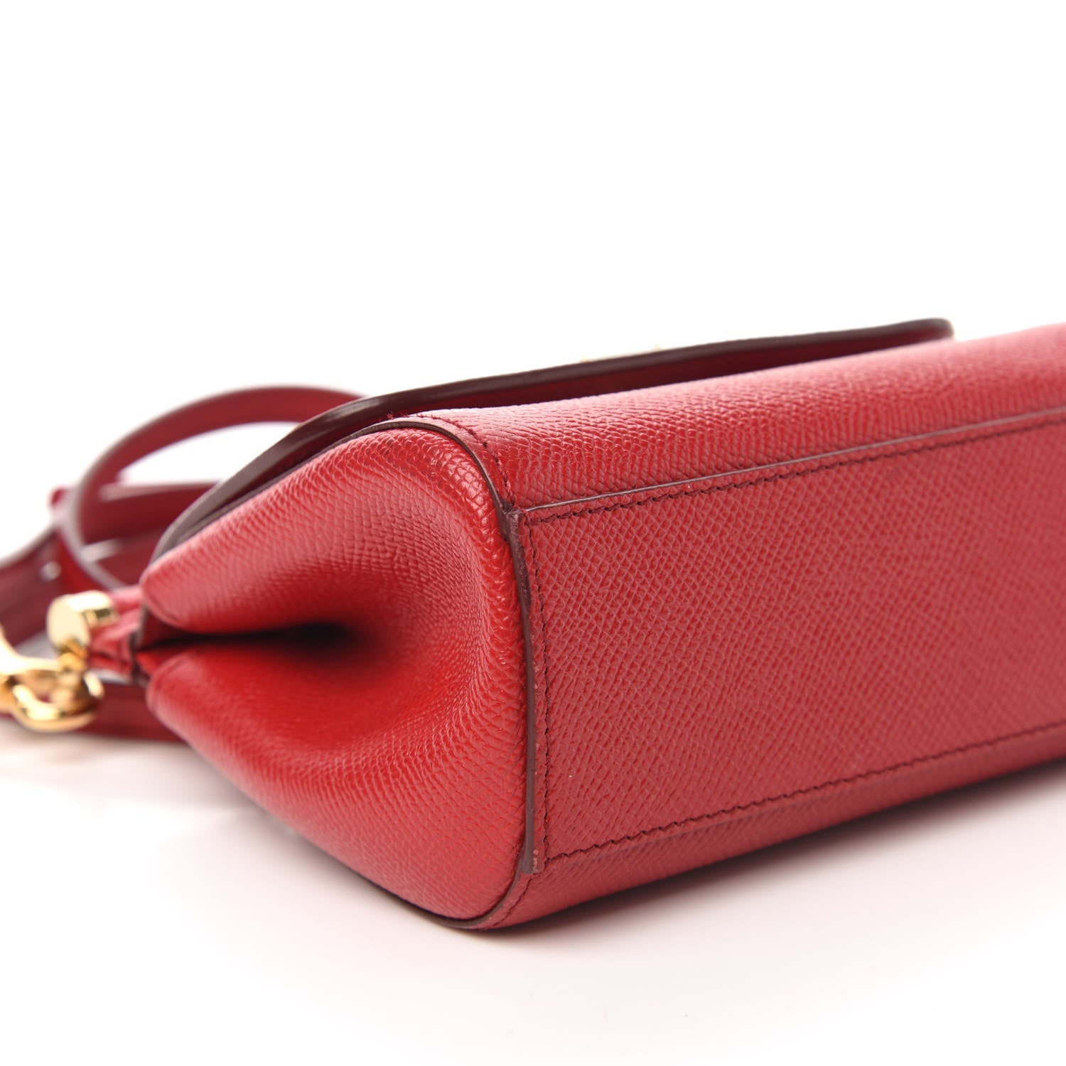 Dolce & Gabbana Dauphine Micro Miss Sicily Satchel Red 6 of 9
