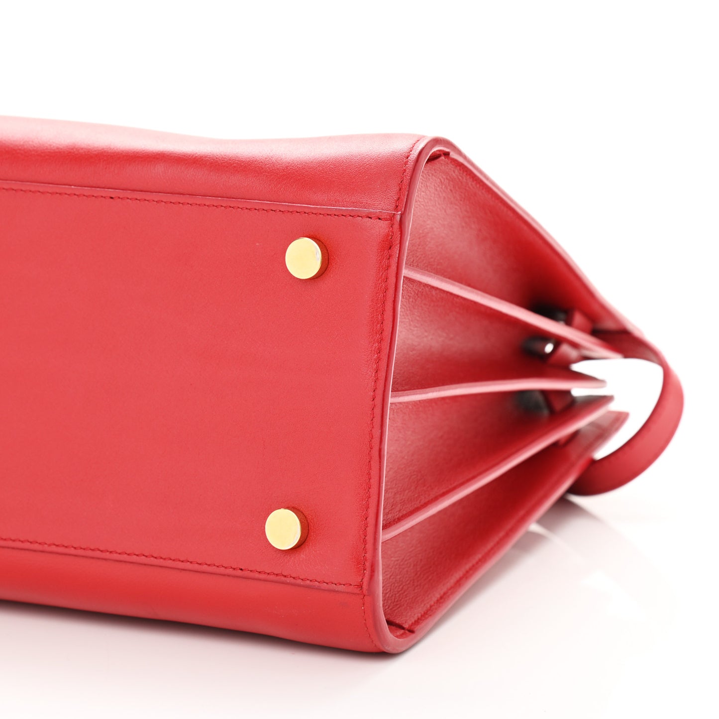 Calfskin Small Sac De Jour Vermillion