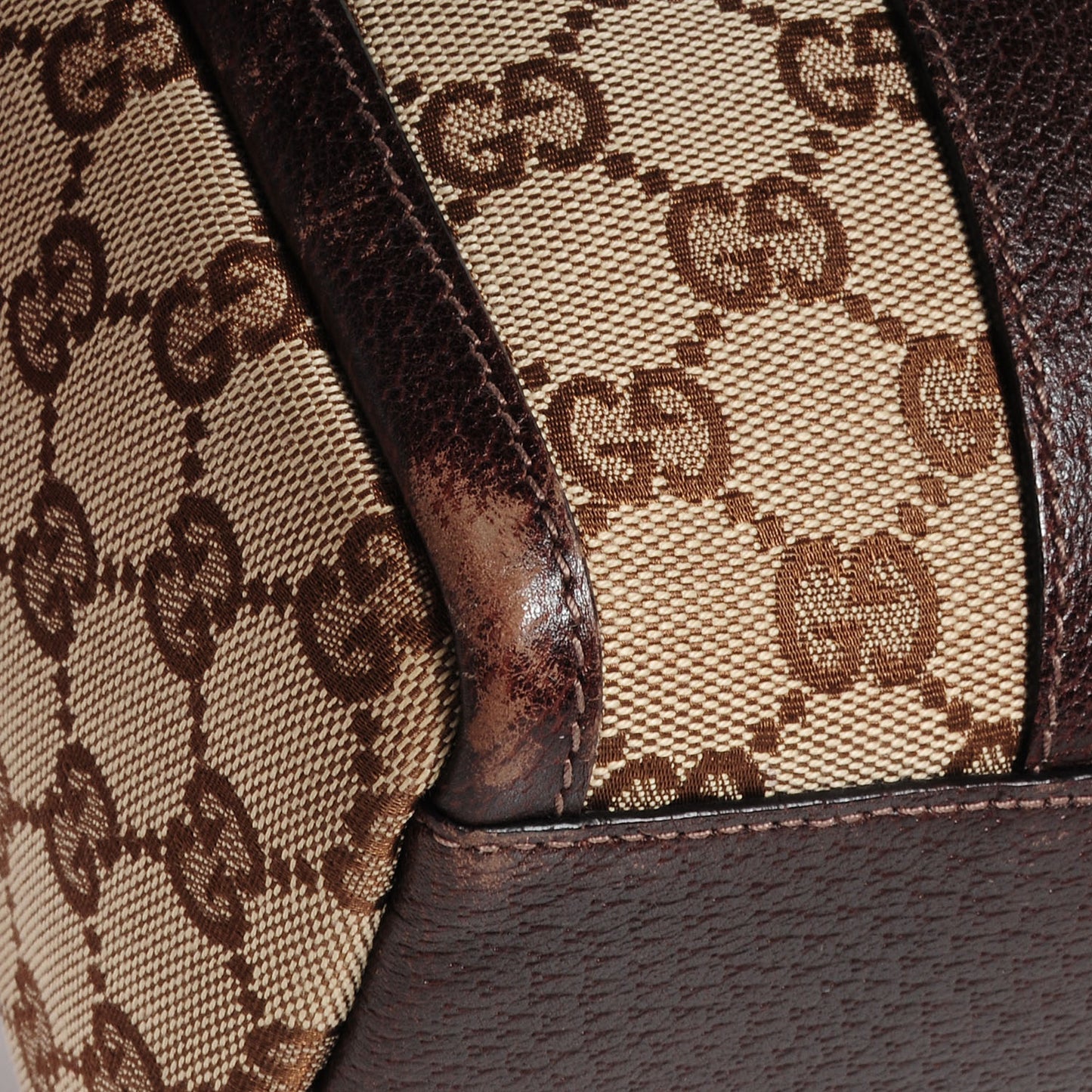Monogram Small Abbey Boston Brown