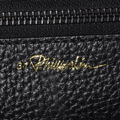 3.1 Phillip Lim 3.1 Grained Calfskin Journey Messenger Black 6 of 8
