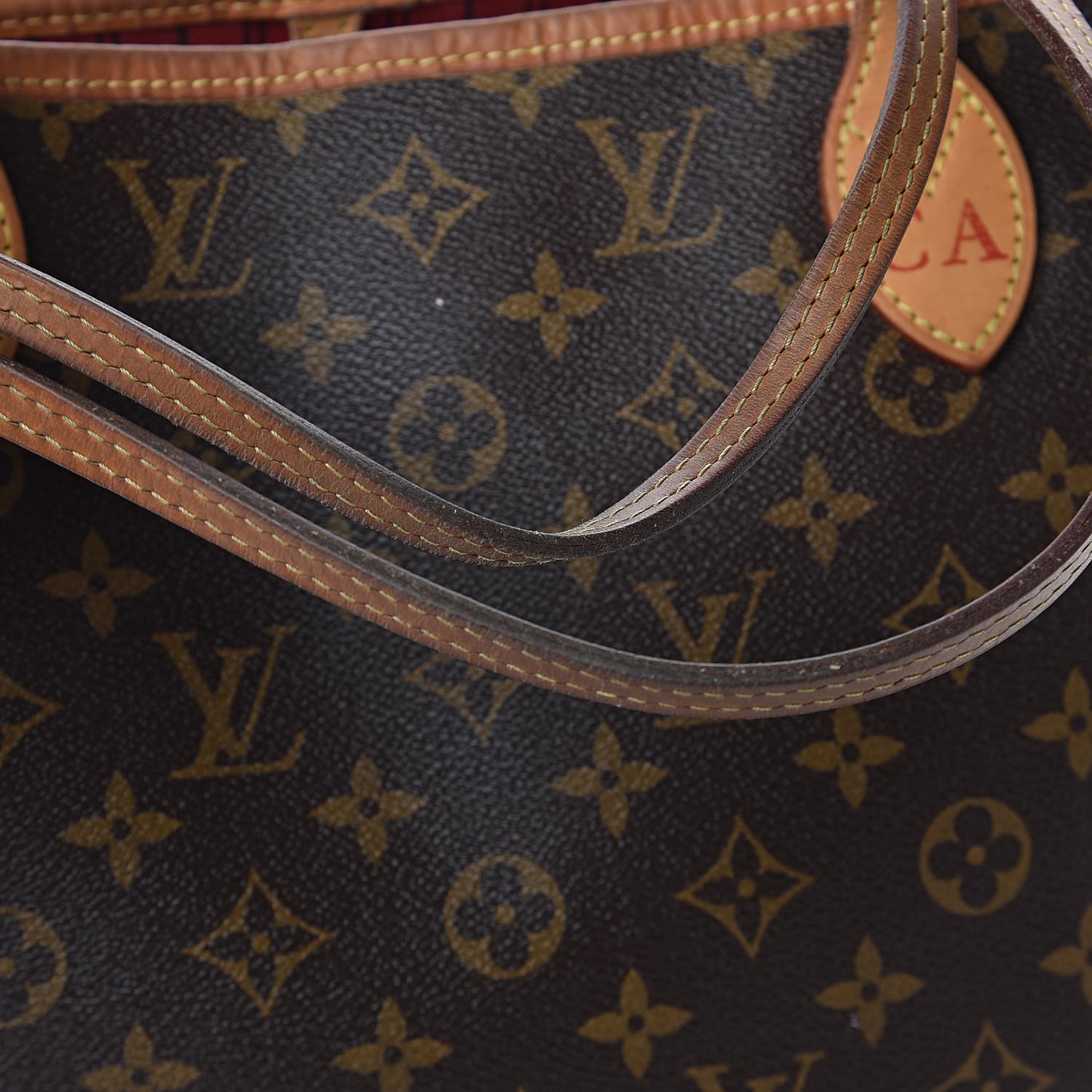 Monogram Neo Neverfull MM Cherry
