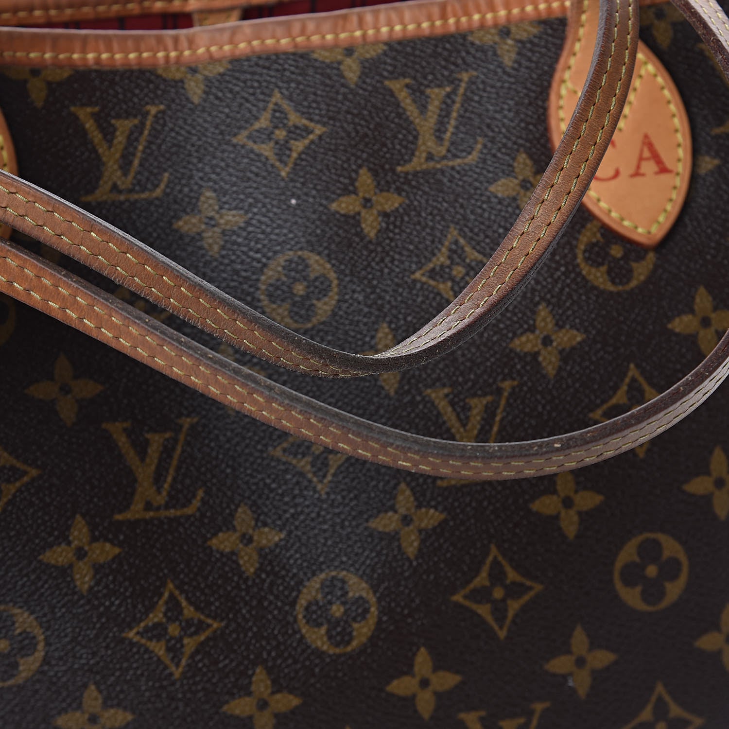 Louis Vuitton Monogram Neo Neverfull MM Cherry 15 of 18