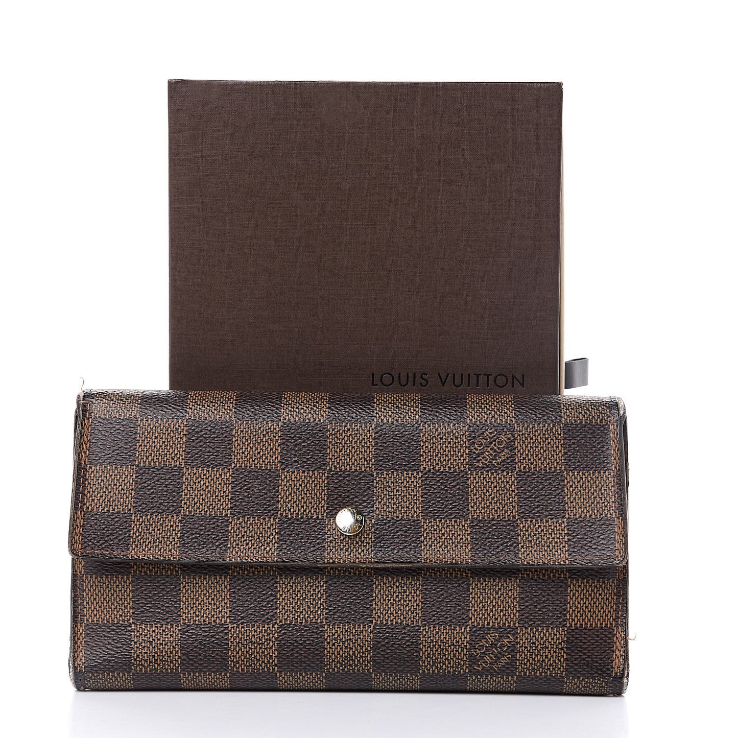 Damier Ebene Porte Tresor International Wallet