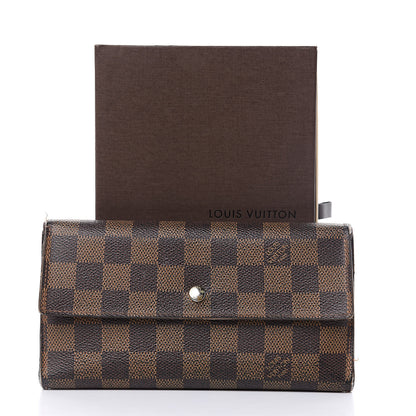 Louis Vuitton Damier Ebene Porte Tresor International Wallet 17 of 17