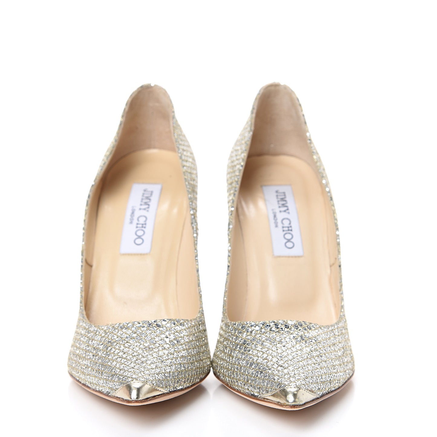 Glitter Marvel 100 Pumps 37.5 Champagne