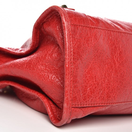 Agneau Giant 12 Gold Hardware City Rouge Cardinal