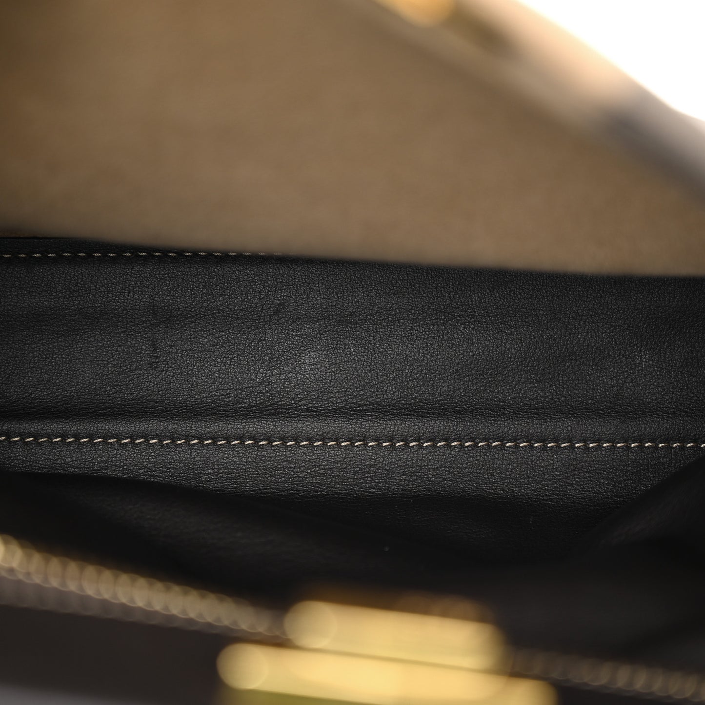Vitello Nabuk Seta Pequin Medium Peekaboo Iconic Satchel Tobacco Moro Ebano