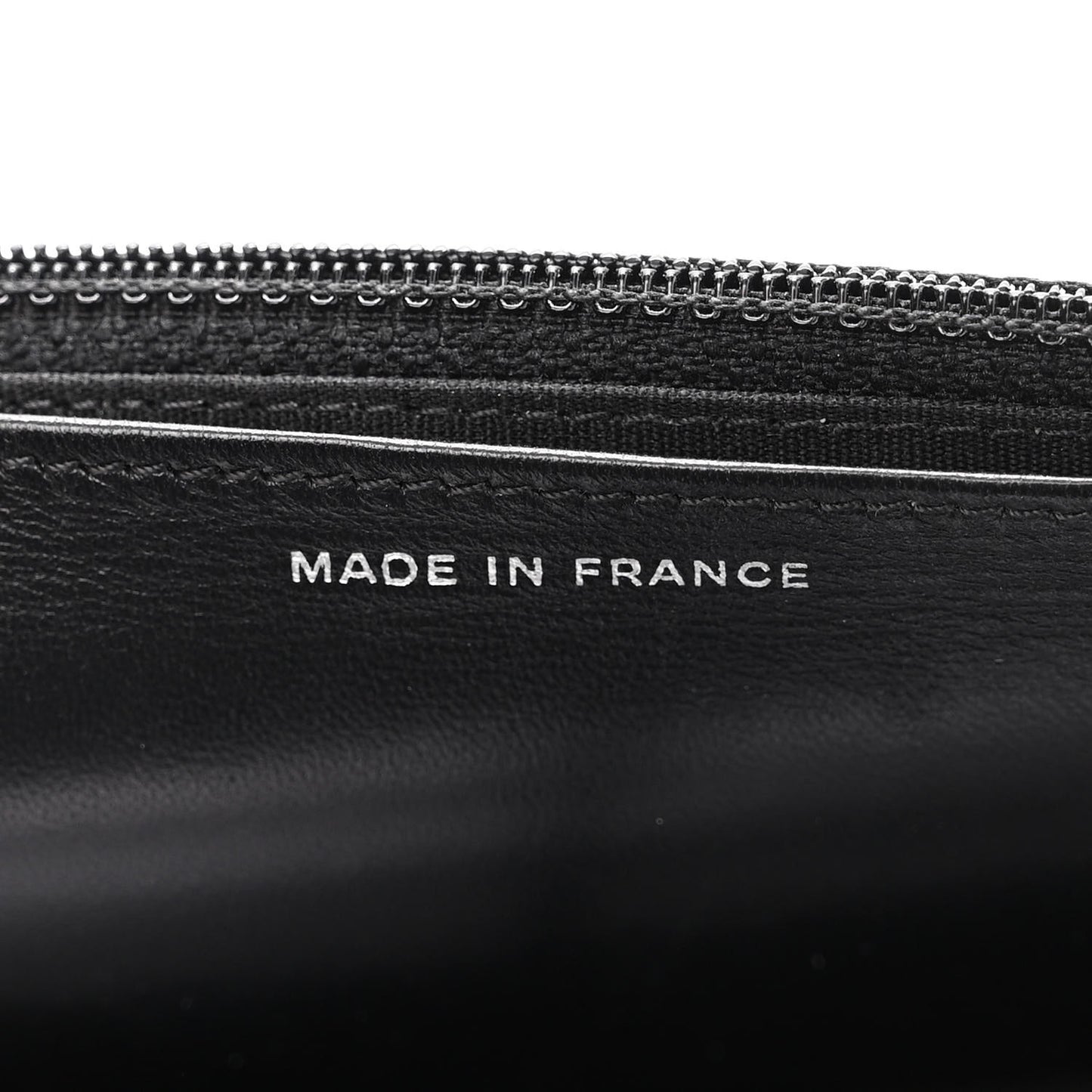 Lambskin Quilted Boy Wallet On Chain WOC Black