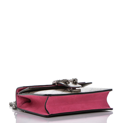 Gucci GG Supreme Monogram Mini Dionysus Shoulder Bag Pink 4 of 8