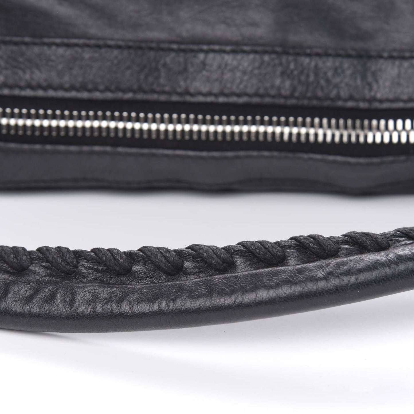 Chevre Giant 21 Silver Hardware Day Hobo Black