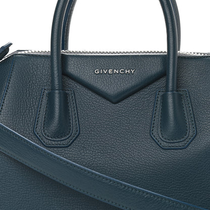 Givenchy Sugar Goatskin Small Antigona Peacock Blue 8 of 10