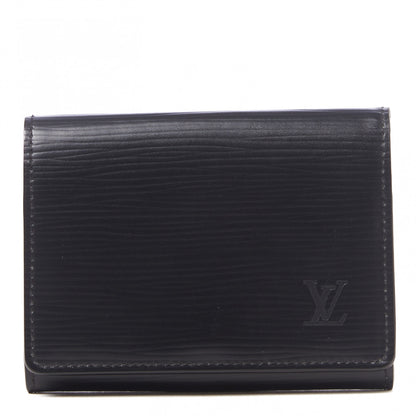 Louis Vuitton Epi Business Card Holder Black 1 of 7