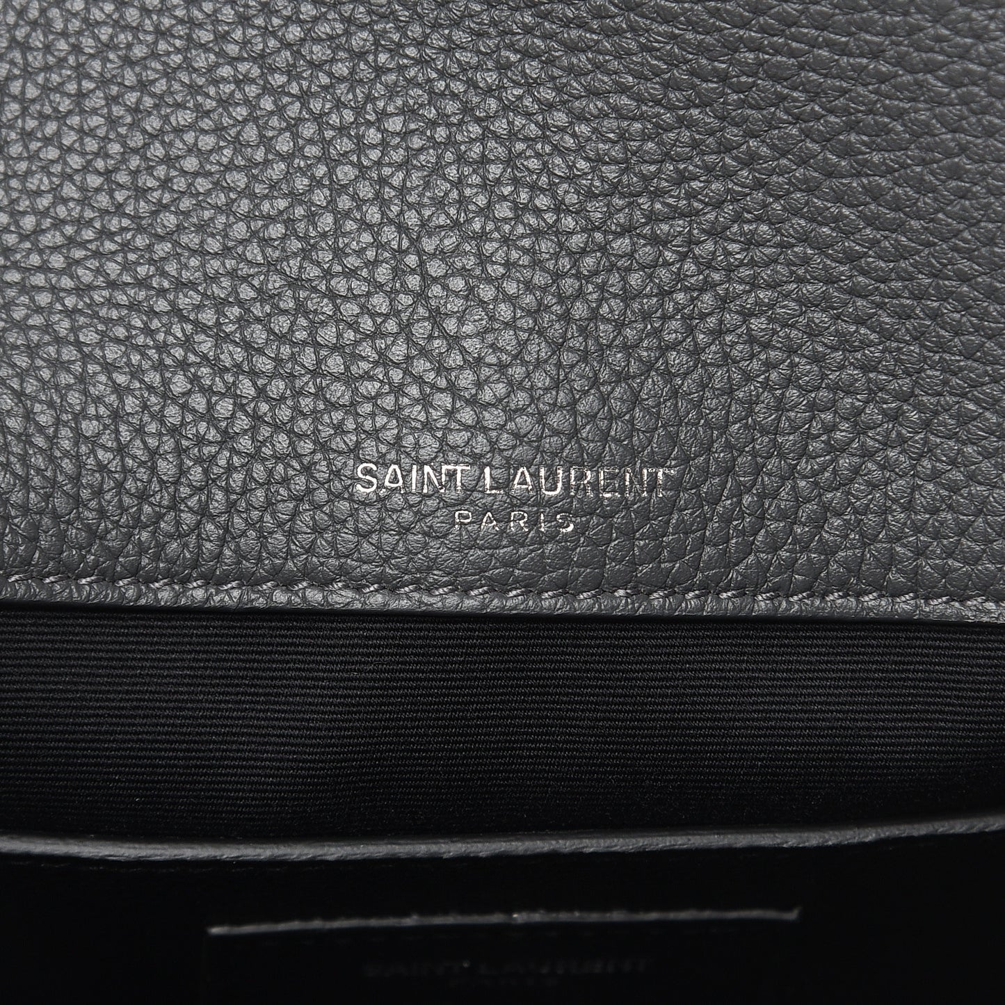 Grained Calfskin Embossed Monogram Small Sunset Storm