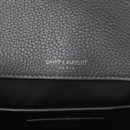 Saint Laurent Grained Calfskin Embossed Monogram Small Sunset Storm 6 of 9