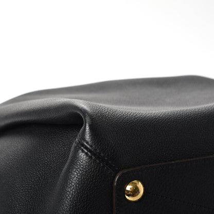 Louis Vuitton Veau Cachemire Python Babylone MM Black 12 of 12