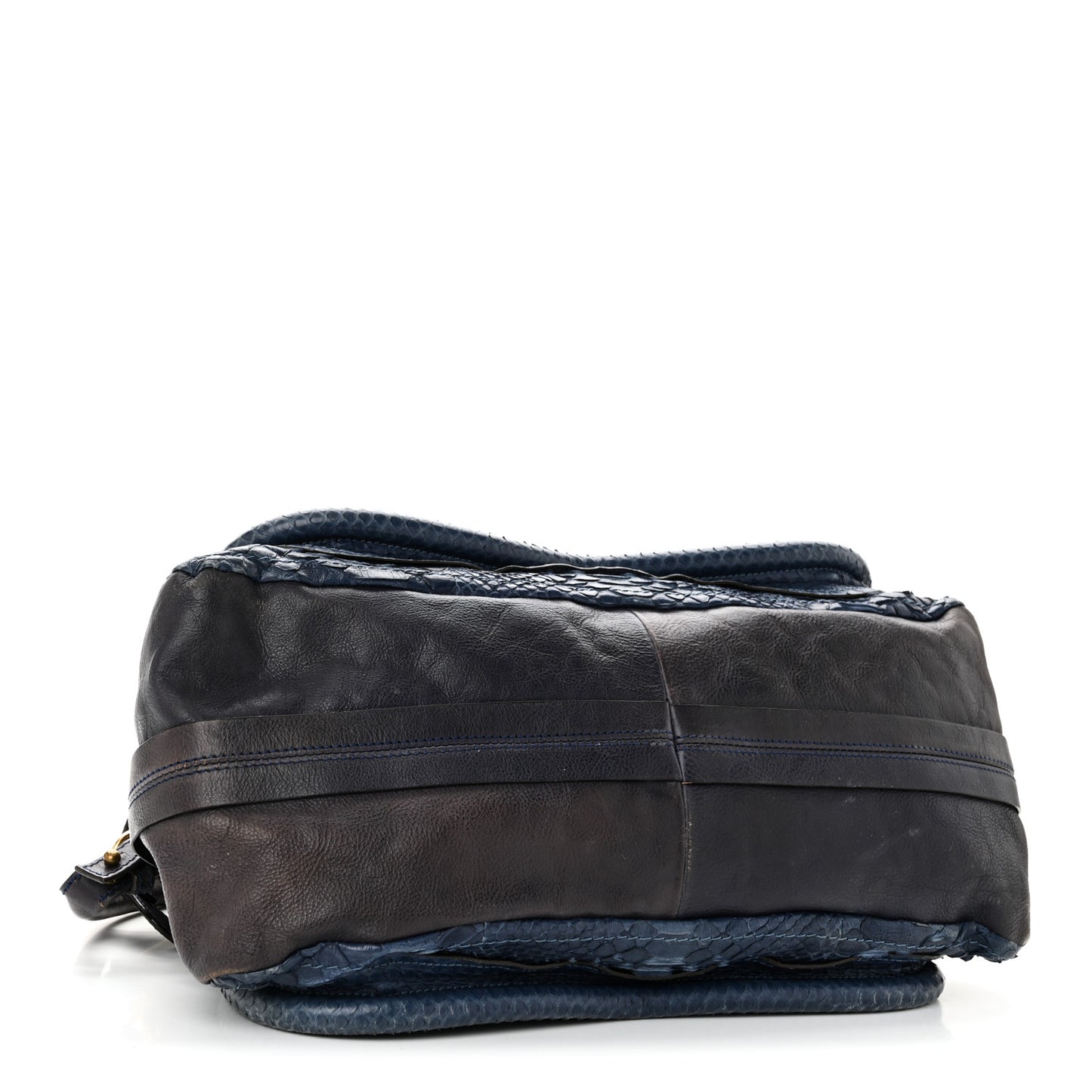 Snakeskin Medium Paraty Navy