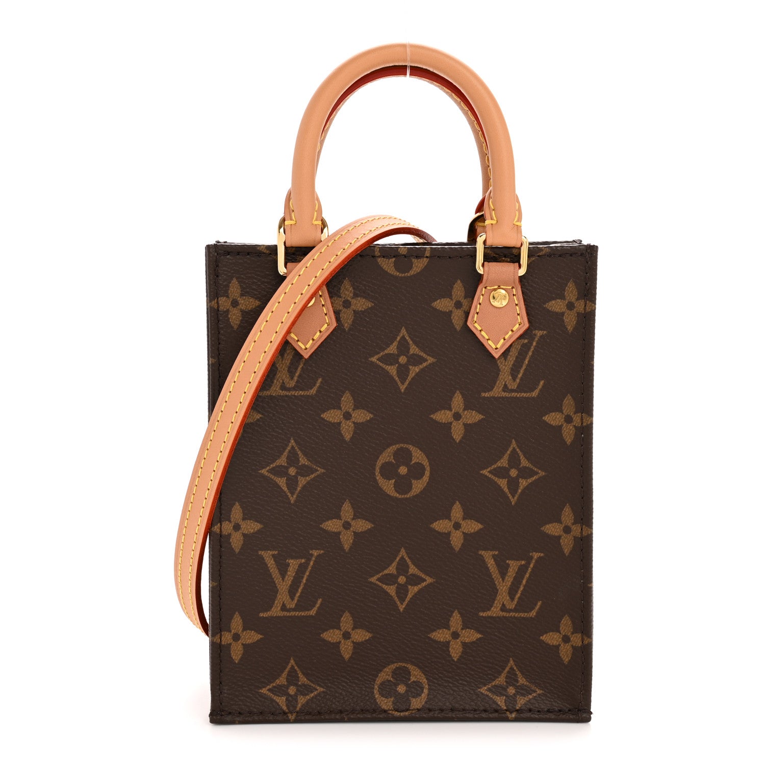 Louis Vuitton Monogram Petit Sac Plat 1 of 10