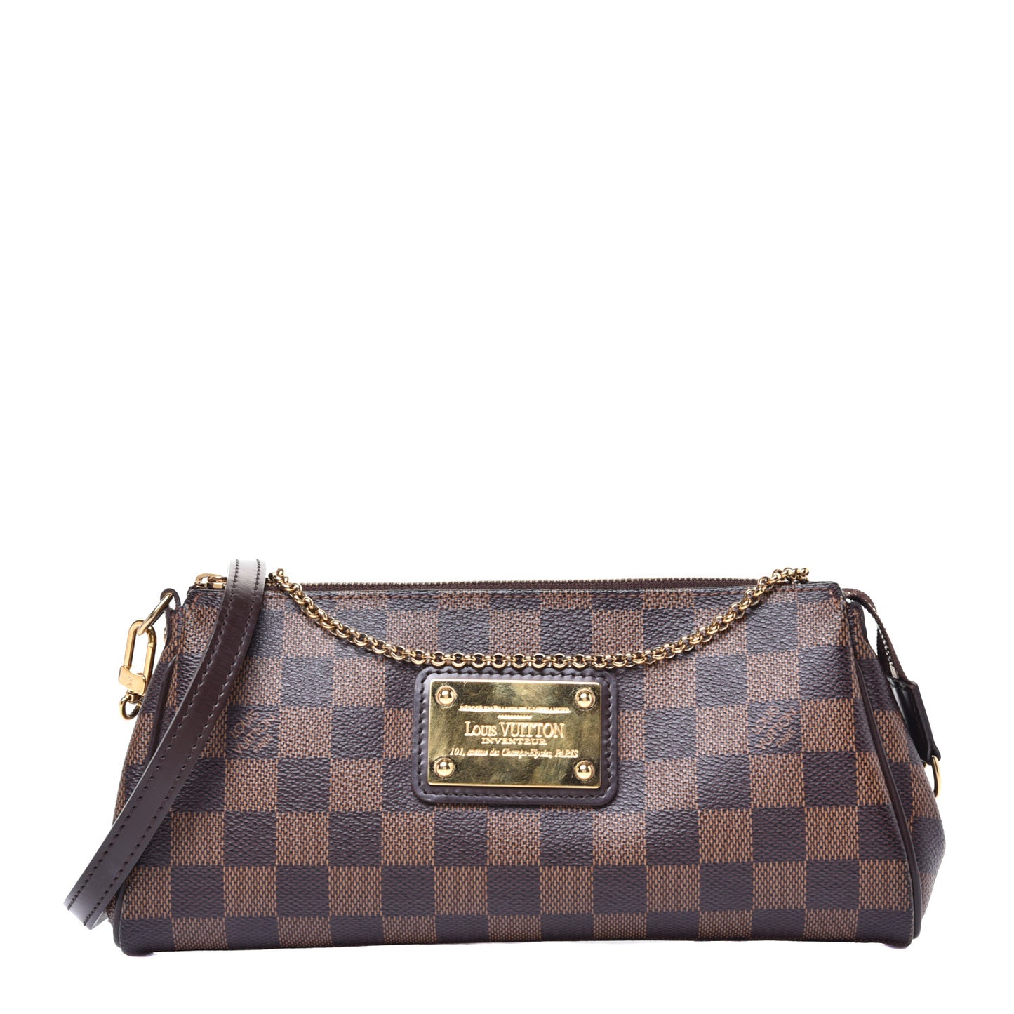 Damier Ebene Eva Clutch