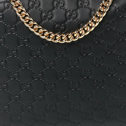 Gucci Guccissima Signature Large Linea A Hobo Black 9 of 12