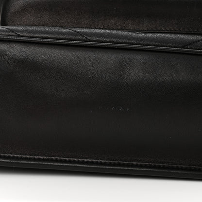 Saint Laurent Lambskin Matelasse Monogram Medium Niki Chain Satchel Black 11 of 12
