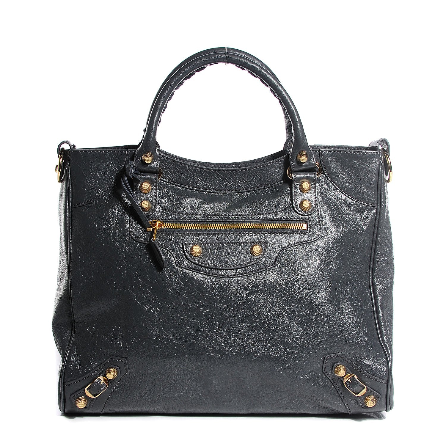 Balenciaga Agneau Giant 12 Gold Hardware Velo Gris Fossile Anthracite 1 of 14