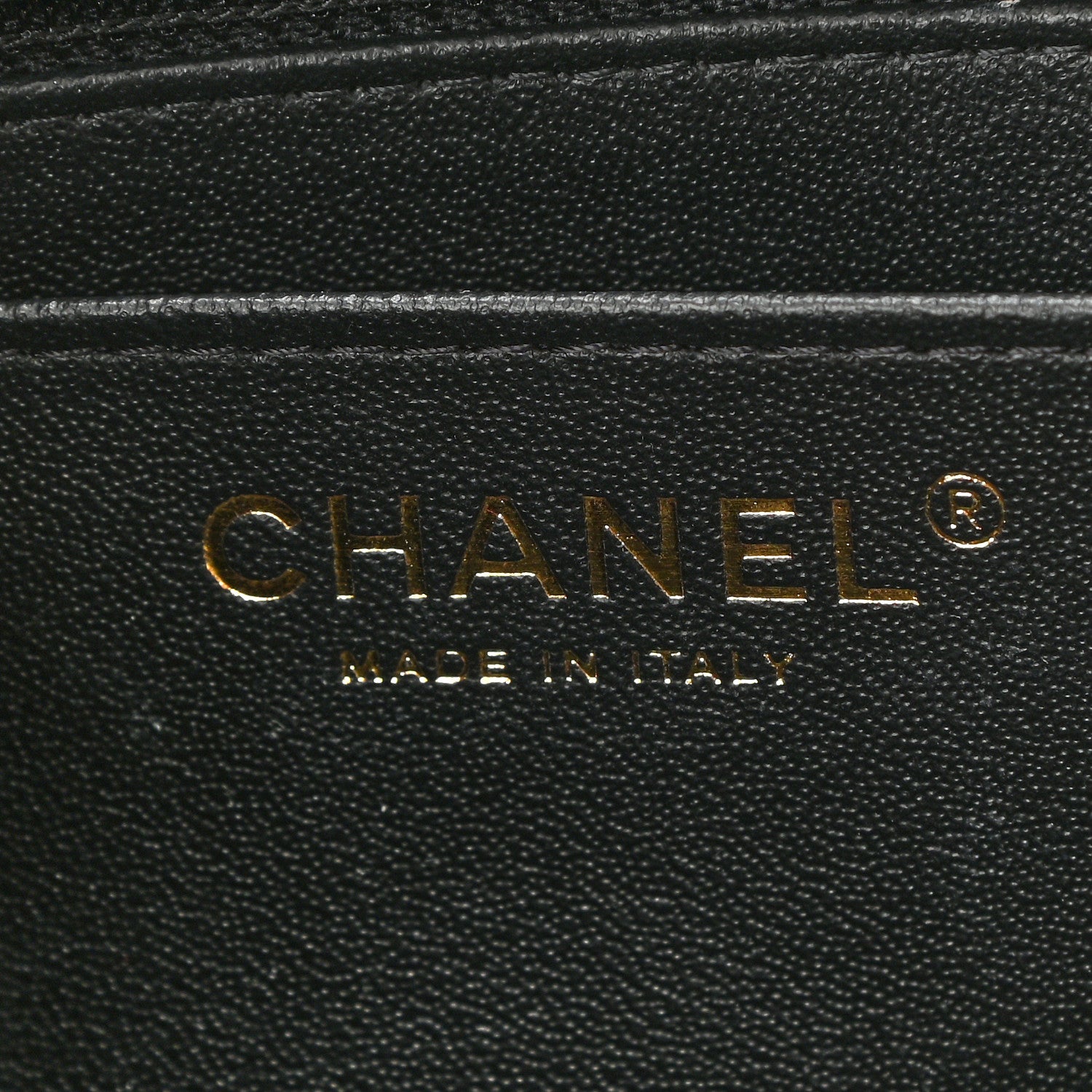 Chanel Lambskin Quilted Mini Square Flap Black 6 of 10