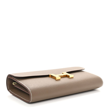 Hermes Epsom Constance Long To Go Wallet Etoupe 4 of 11
