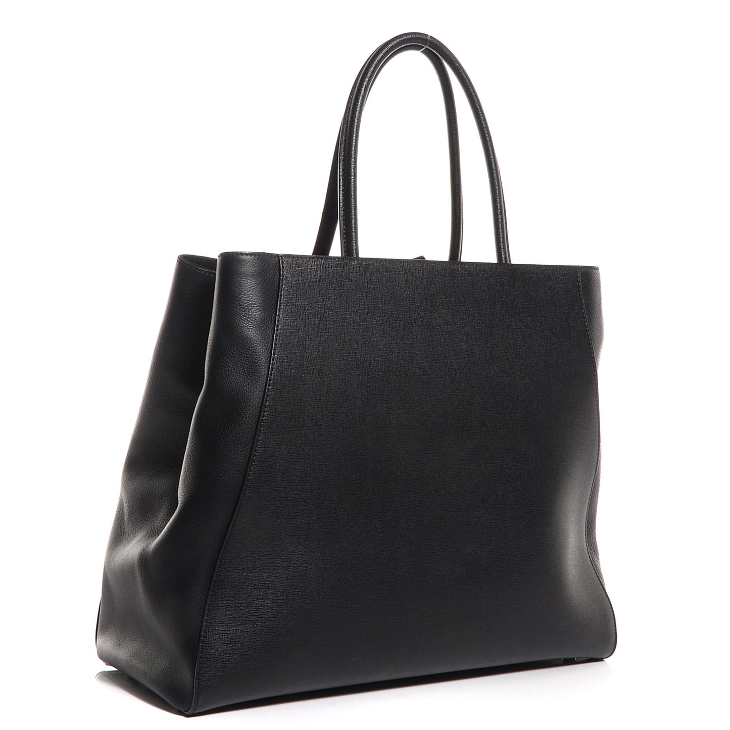 Vitello Elite Large 2Jours Tote Black