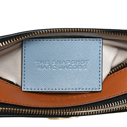 Marc Jacobs Saffiano Small Snapshot Camera Bag Skyline Blue 6 of 12