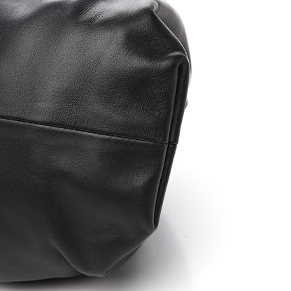 Bottega Veneta Smooth Butter Calf The Pouch Oversized Clutch Black 9 of 9