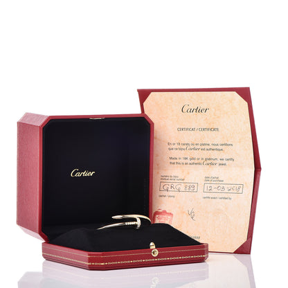 Cartier 18K Yellow Gold Diamond Juste Un Clou Bracelet 15 5 of 5