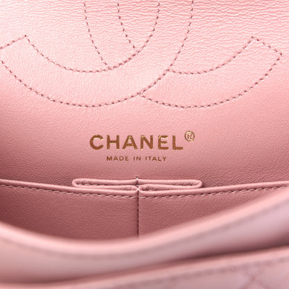 Chanel Aged Calfskin Quilted 2.55 Reissue 225 Flap Pink 7 of 10