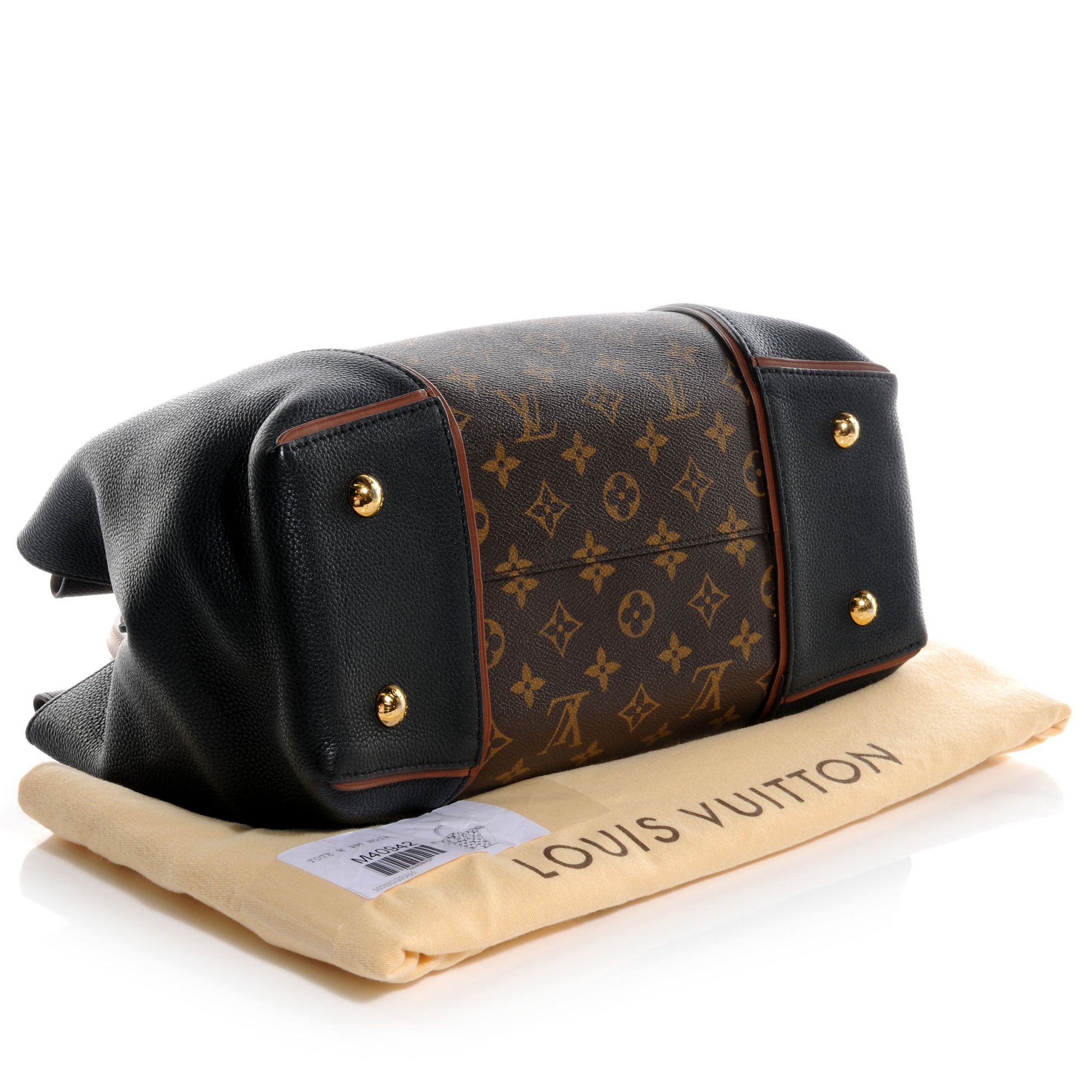 Louis Vuitton Monogram Tote W PM Black 4 of 8