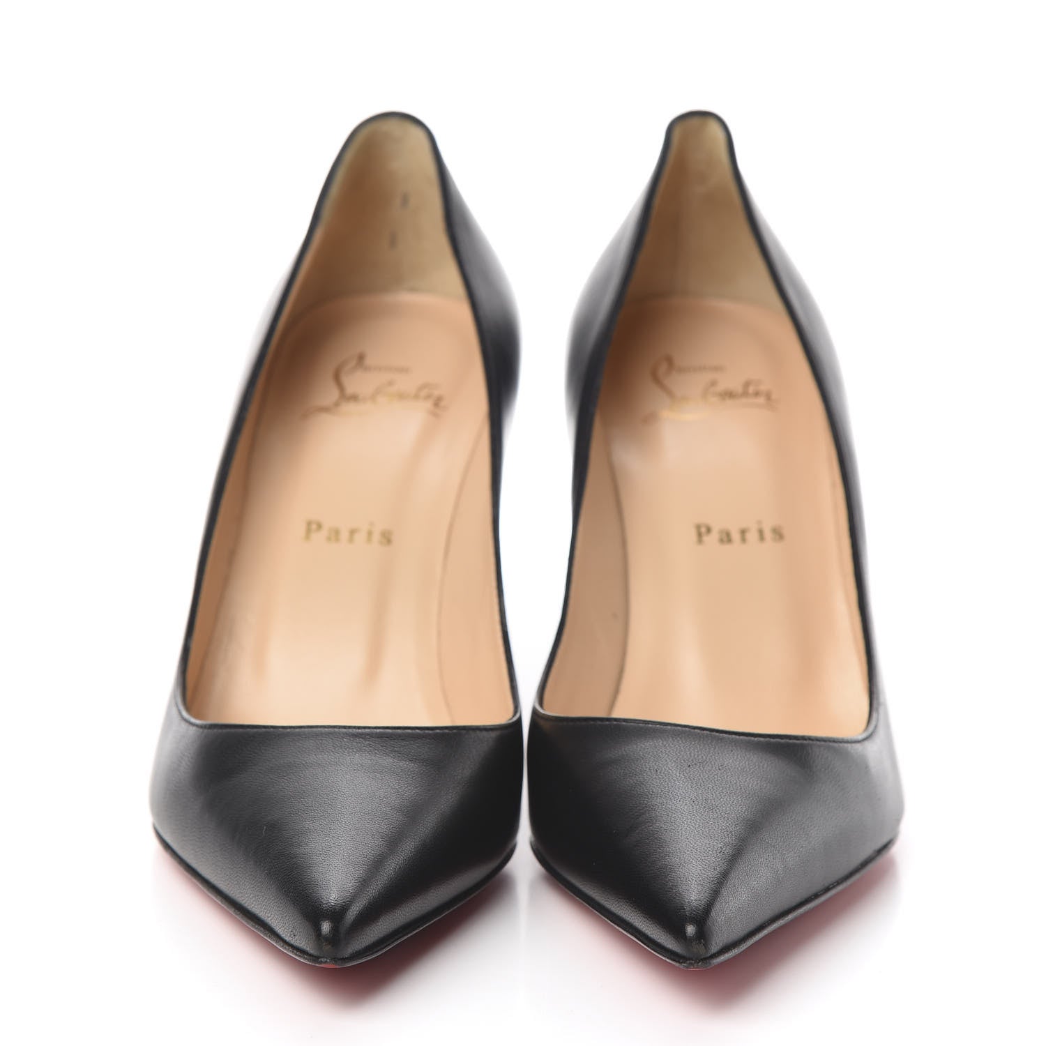 Christian Louboutin Nappa Clare 80 Pumps 37.5 Black 2 of 9