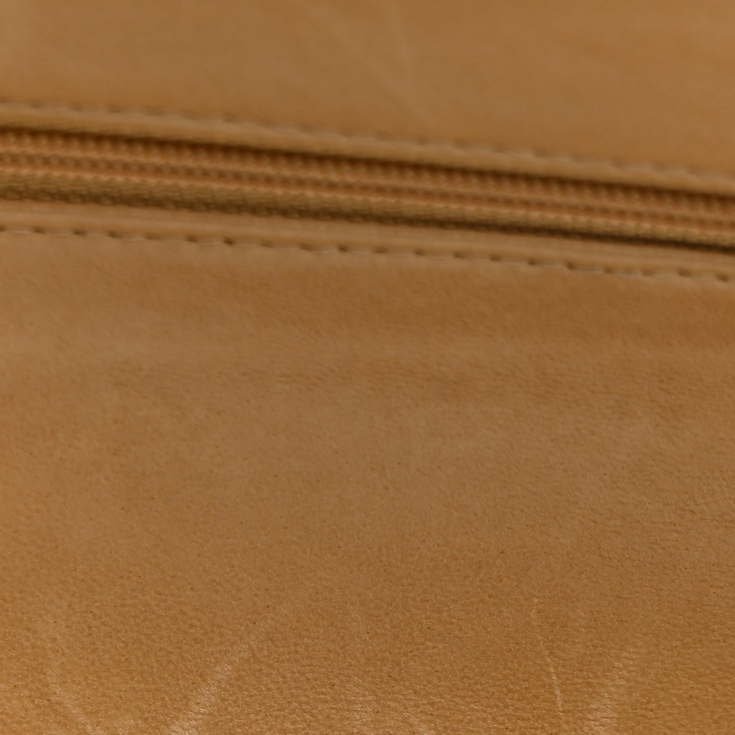 Lambskin Quilted Medium Double Flap Beige