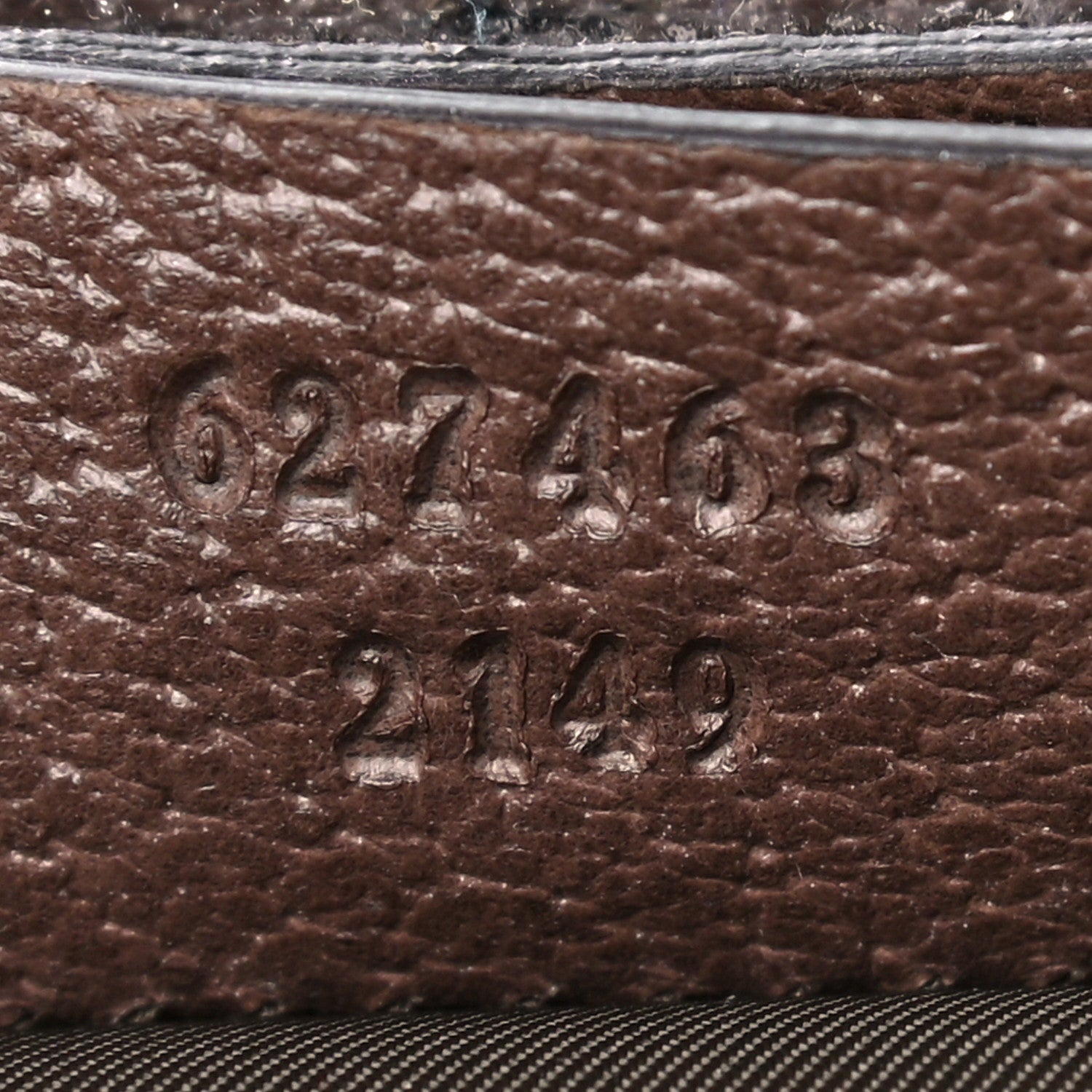 Gucci GG Supreme Monogram Textured Calfskin Web Ophidia Vanity Cosmetic Case Beige Ebony New Acero 7 of 10
