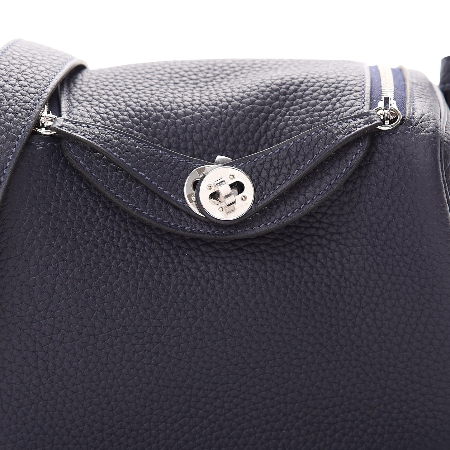 Taurillon Clemence Mini Lindy 20 Bleu Nuit